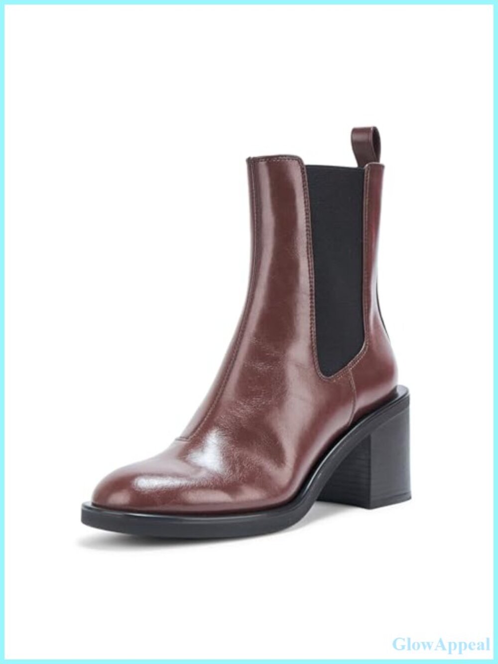 Heel Chelsea Ankle Bootie Women's Dressy Casual Boot